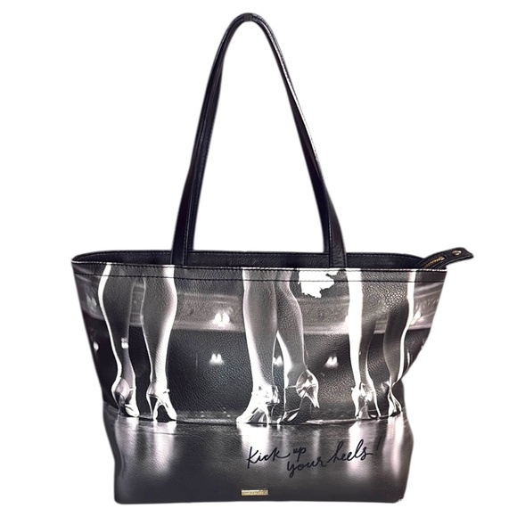 Kate Spade Kick Up Your Heels Tote Bag | Storybook Lining | EUC - Picture 1 of 14